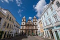 Church of SÃÂ£o Francisco in Pelourinho Salvador Bahia Brazil Royalty Free Stock Photo