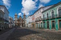 Church of SÃÂ£o Francisco in Pelourinho Salvador Bahia Brazil Royalty Free Stock Photo