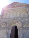 Church, Talmont sur Gironde Royalty Free Stock Photo