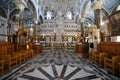 Church of Taxiarchis in Mesta, Chios Island, Greece Royalty Free Stock Photo