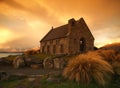 Church at Tekapo Royalty Free Stock Photo