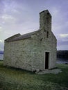 Church from 15th century in Croatian town Posedarje