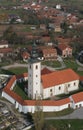 Church of the Three Kings in Komin, Croatia Royalty Free Stock Photo