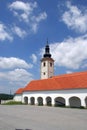 Church of the Three Kings in Komin, Croatia Royalty Free Stock Photo