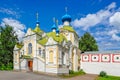 Church of Tikhvin Icon of Our Lady Krylechko (Porch). Tikhvin, R Royalty Free Stock Photo