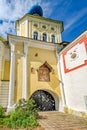 Church of Tikhvin Icon of Our Lady Krylechko (Porch). Tikhvin, R Royalty Free Stock Photo