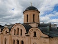 Church of the Tithes by day. Aerial. Kyiv. Ukraine