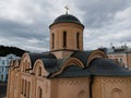 Church of the Tithes by day. Aerial. Kyiv. Ukraine