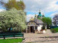 Church of the Tithes in spring, Kiev.