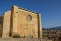 Church on top of the hill in Valderrobres Royalty Free Stock Photo