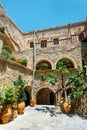 Church of Toplou Monastery, Crete Royalty Free Stock Photo