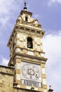 Church tower of Chelva Royalty Free Stock Photo