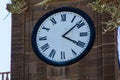 Church tower clock Royalty Free Stock Photo