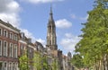 Church Tower of Delft, Holland Royalty Free Stock Photo