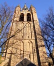 Church tower. Delft Royalty Free Stock Photo