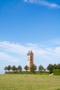 Church tower of Firdgum, Friesland, Netherlands