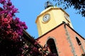 Church tower Saint-Tropez notre dame de l assomption in spring Royalty Free Stock Photo