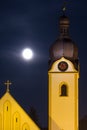 Church tower of Schwandorf Royalty Free Stock Photo