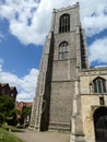 Church Tower of St Giles on the Hill, Norwich, Norfolk, UK Royalty Free Stock Photo