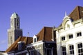 Church tower of Zwolle Royalty Free Stock Photo