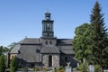 Church in the town Enkoping in Sweden