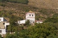 Church of the town of Trevelez in Spain