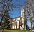 The church among the trees