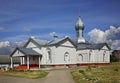 Church of Trinity in Lukhovitsy. Russia Royalty Free Stock Photo