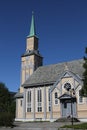 The Church of Tromso, Norway Royalty Free Stock Photo