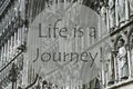 Church Of Trondheim, Quote Life Is A Journey