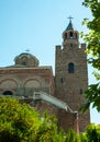 Church in Tsarevets castle. city of Veliko Tarnovo. Bulgaria. Royalty Free Stock Photo