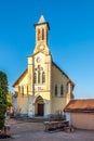 Church in Upper town of Fianarantsoa Royalty Free Stock Photo