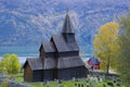 Church of Urnes Stavkirke Royalty Free Stock Photo