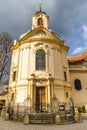 Church of Ursuline Convent - Kutna Hora Royalty Free Stock Photo