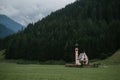 Church in Val di Funes, Italy