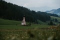 Church in Val di Funes, Italy