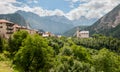 Church at Valle di Cadore. Royalty Free Stock Photo