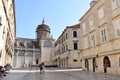 Antique charm of old Dubrovnik. Church of St. Blaus