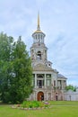 Church of the Vernicle in Novovotorzhsky Borisoglebsky Monastery in Torzhok city Royalty Free Stock Photo