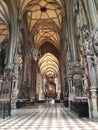 The Church is inside, in Austria, in Vienna.