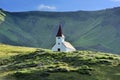 Church at Vik, Iceland Royalty Free Stock Photo