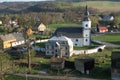 Church in the village of Bily Kostel nad Nisou - north of Liberec in eastern Bohemia