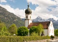 Church in the village KrÃÂ¼n in Bavaria Royalty Free Stock Photo