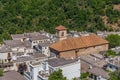 Church at village Pampaneira in Spain Royalty Free Stock Photo