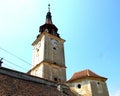 Church of the village Sanpetru (Mons Sancti Petri), near Brasov (Kronstadt), Transilvania, Romania