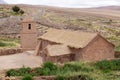 Church in the village of Socaire, Chile Royalty Free Stock Photo