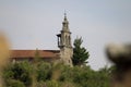 Church village zamora castile and lion Spanish Christian religion cross Royalty Free Stock Photo