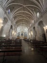 Church interior in Vinarosse Spain