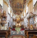 Church of the Virgin Mary of the Snow Interior - Olomouc, Czech Republic