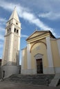 Church in Vrsar, Istria, Croatia Royalty Free Stock Photo